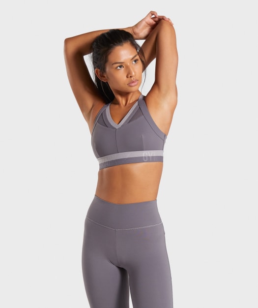 Gymshark Empower Sports Bra - Slate Lavender
