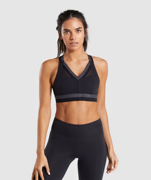 Gymshark Empower Sports Bra - Black