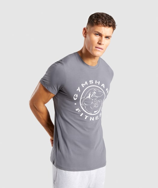 Gymshark Legacy T-Shirt - Smokey Grey