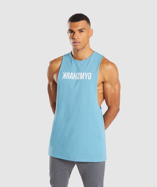Gymshark Reverse Tank - Dusky Teal