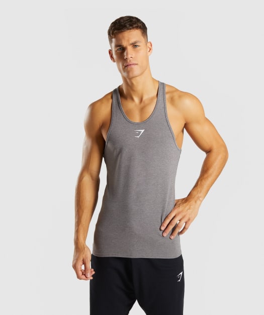 Gymshark Ion Stringer - Smokey Grey Marl