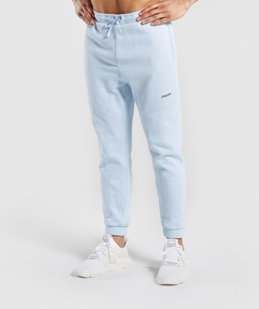 Gymshark Laundered Joggers - Light Blue