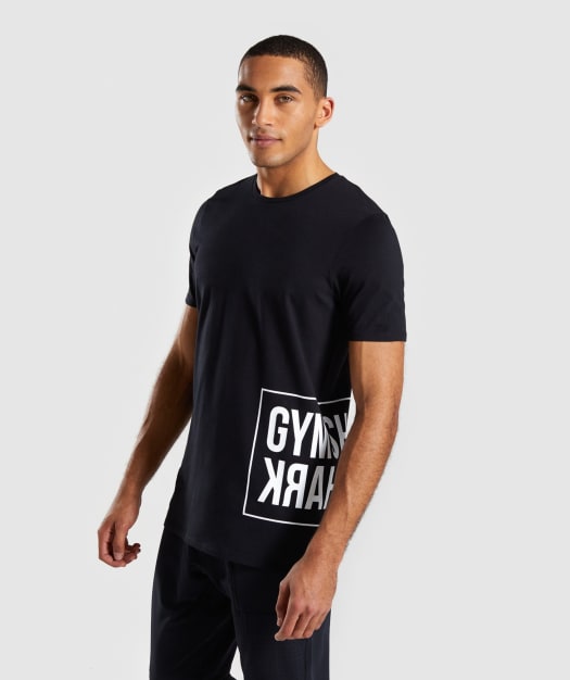 Gymshark Mirror T-Shirt - Black