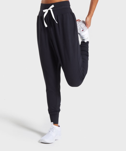Gymshark Poise Hareem Joggers - Black