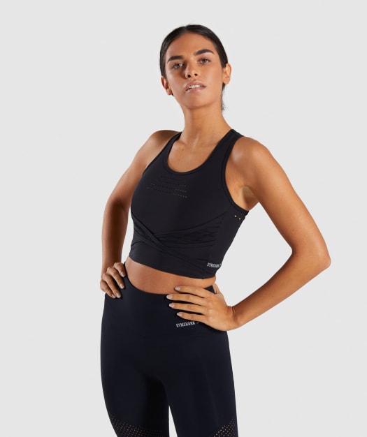 Gymshark Pro Perform Crop Top - Black