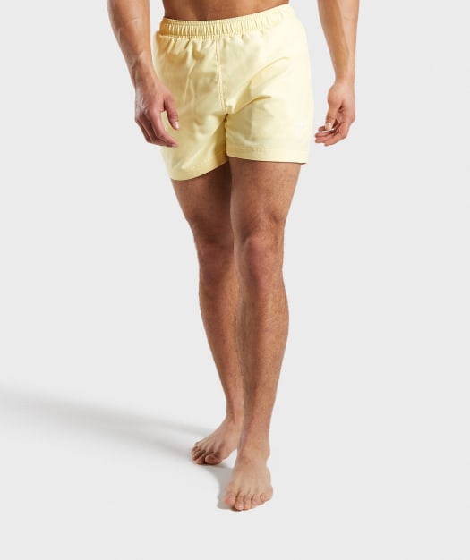 Gymshark Atlantic Swim Shorts - Yellow