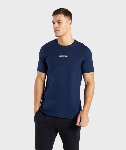 Gymshark Central T-Shirt - Sapphire Blue
