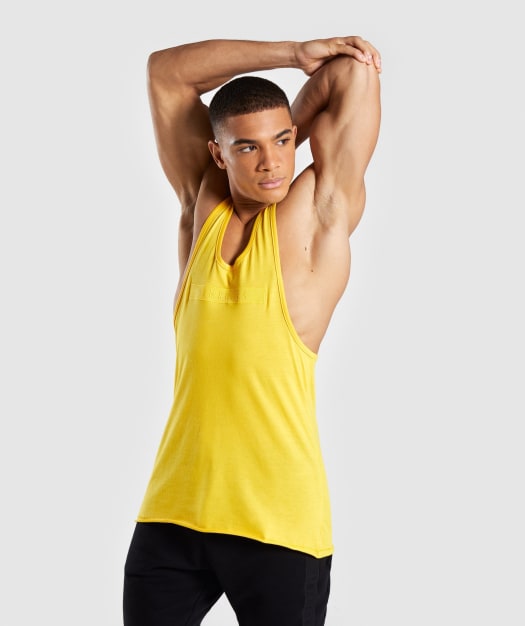 Gymshark Crucial Stringer - Yellow