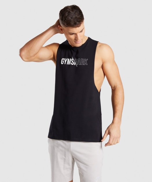Gymshark Distort Tank - Black