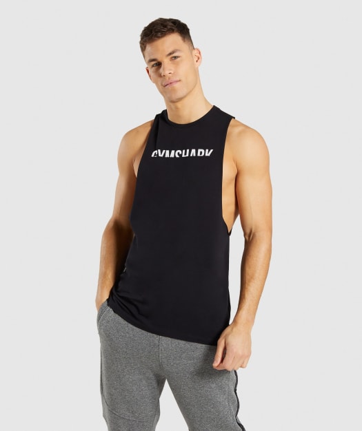 Gymshark Divide Tank - Black