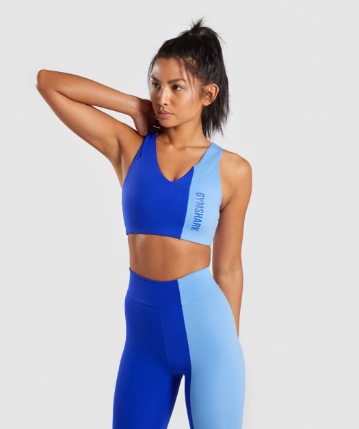 Gymshark Duo Sports Bra - Cobalt/Blue