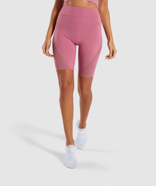 Gymshark Elevate Cycling Short - Dusky Pink