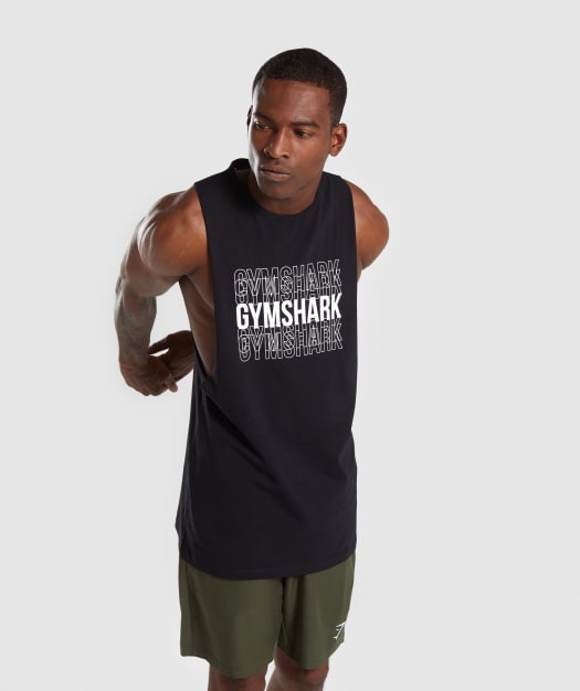 Gymshark Haze Tank - Black