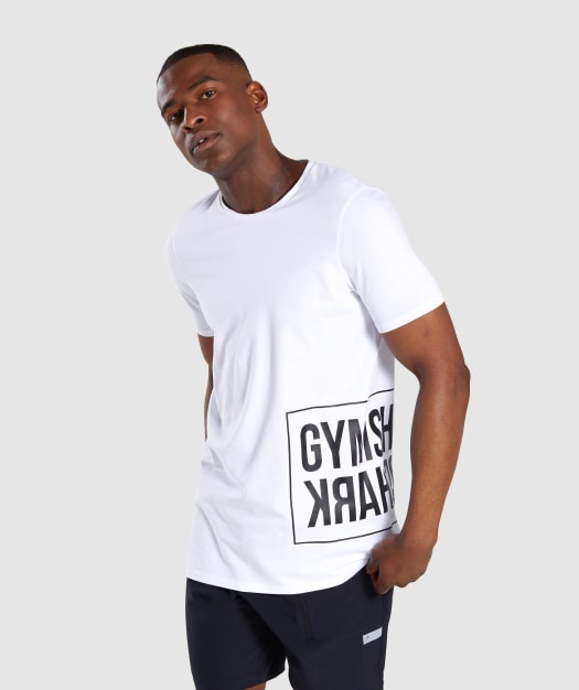 Gymshark Mirror T-Shirt - White