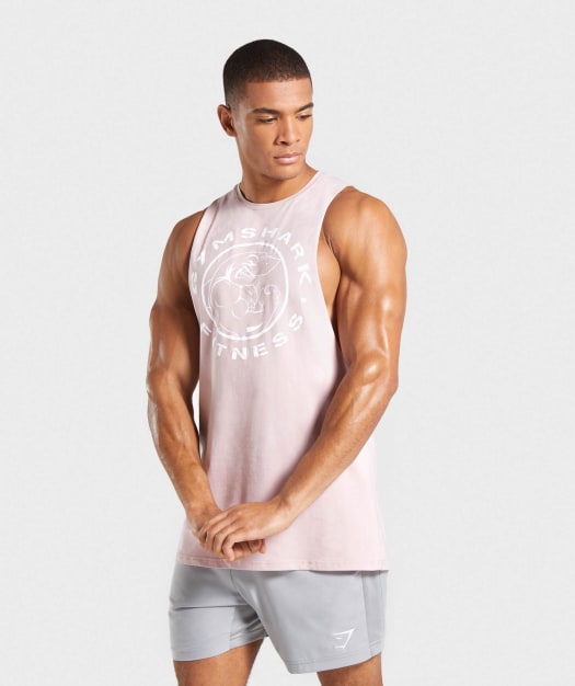 Gymshark Legacy Drop Armhole Tank - Pink