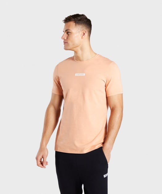Gymshark Central T-Shirt - Orange