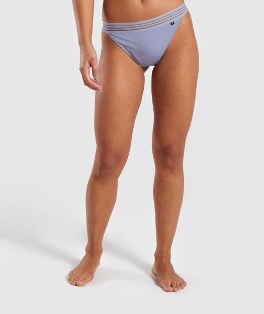 Gymshark Jersey Tanga - Blue