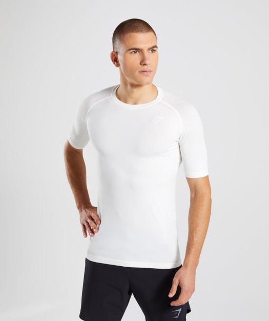 Gymshark Define Seamless T-Shirt - White