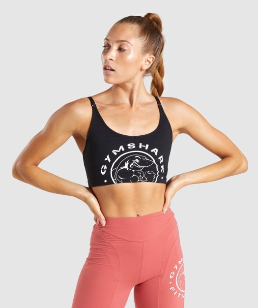 Gymshark Legacy Fitness Sports Bra - Black