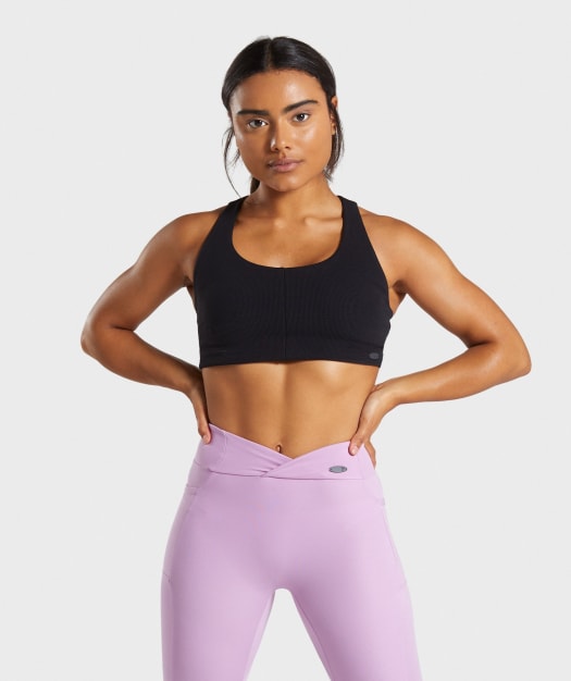 Gymshark Poise Sports Bra - Black