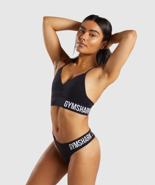 Gymshark Seamless Bralette - Black