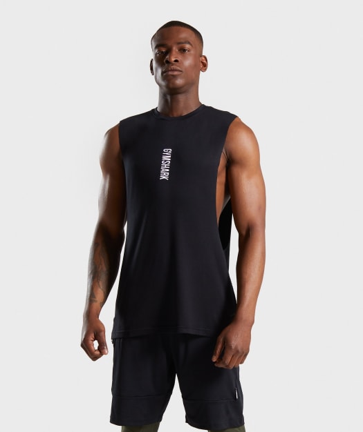 Gymshark Shadow Drop Armhole Tank - Black
