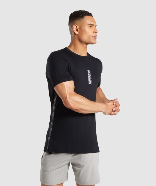 Gymshark Shadow T-Shirt - Black