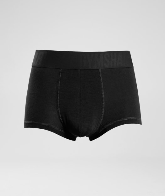 Gymshark Mens Hipsters 2pk - Black