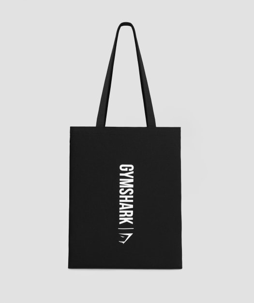 Gymshark Canvas Shopper Bag - Black