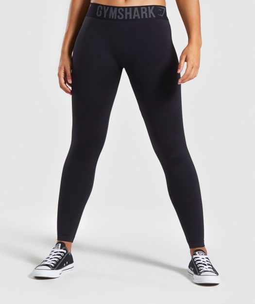 Gymshark Fit Leggings - Black/Black