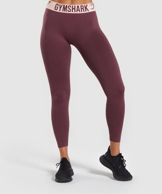 Gymshark Fit Leggings - Berry Red/Pink