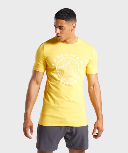Gymshark Legacy T-Shirt- Golden Yellow