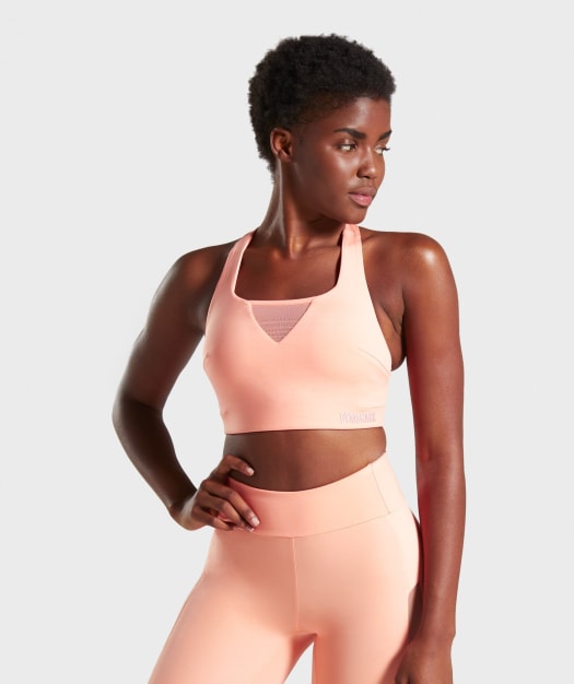 Gymshark Move Sports Bra - Peach