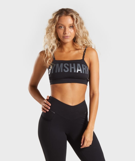 Gymshark Recess Sports Bra - Black