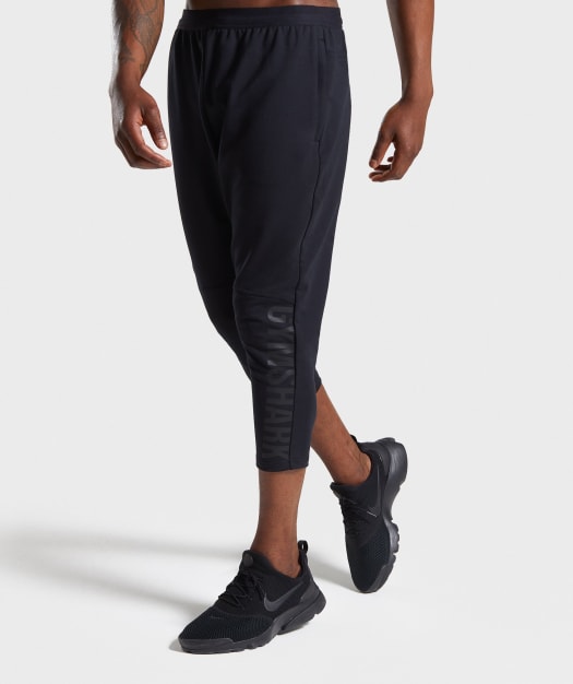 Gymshark Shadow 3/4 Joggers - Black
