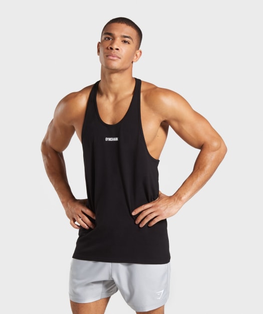 Gymshark TPT Extreme Stringer - Black