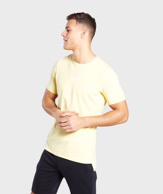 Gymshark Central T-Shirt - Yellow