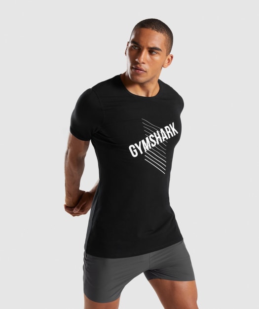 Gymshark Score T-Shirt - Black