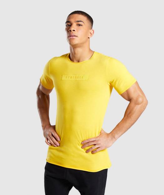 Gymshark Crucial T-Shirt - Yellow
