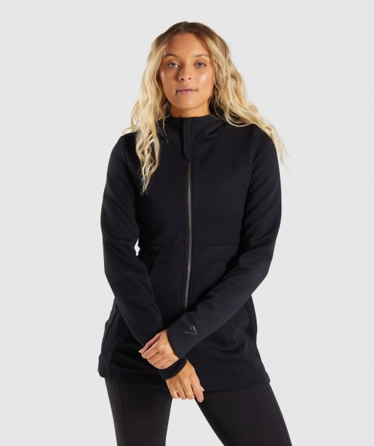 Gymshark Longline Jacket - Black