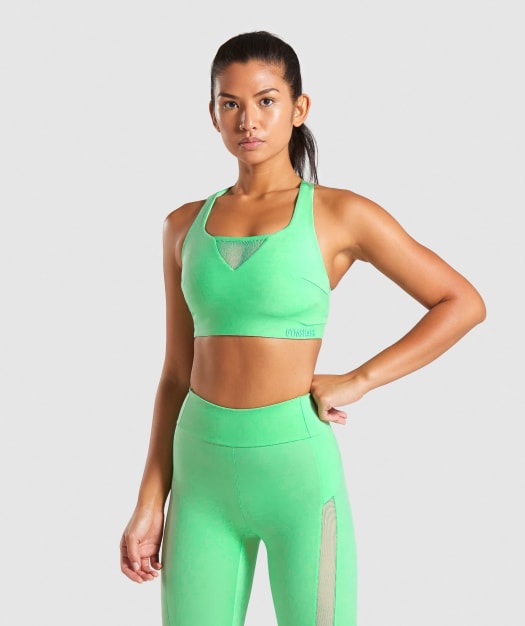 Gymshark Move Sports Bra - Light Green