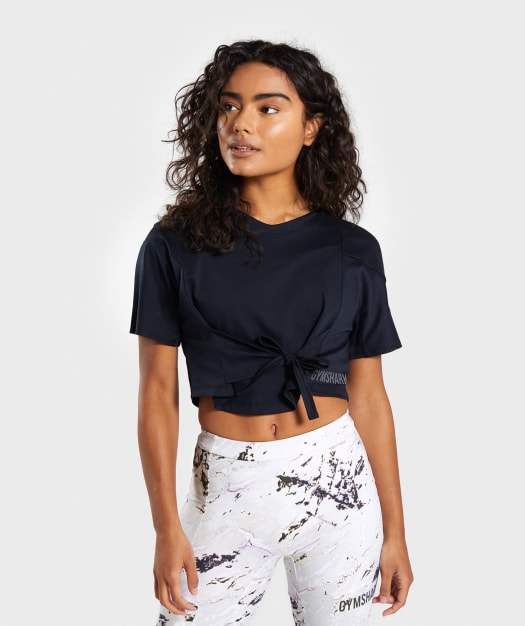 Gymshark Ori Crop Top - Black