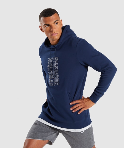 Gymshark Profile Pullover - Sapphire Blue