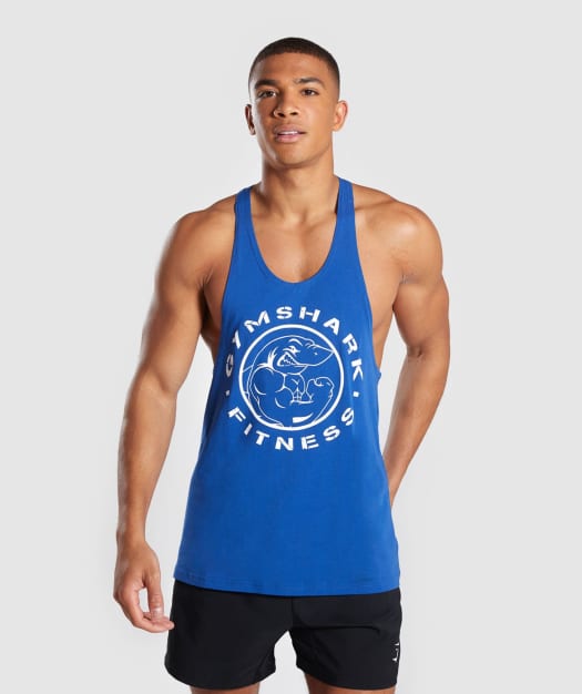Gymshark Legacy Stringer - Blue