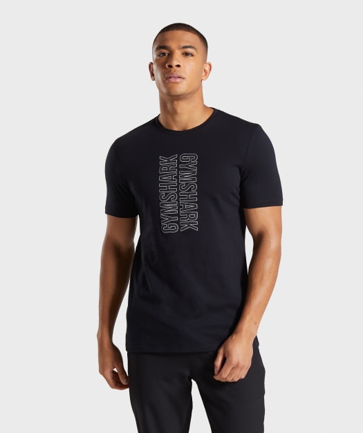 Gymshark Profile T-Shirt - Black