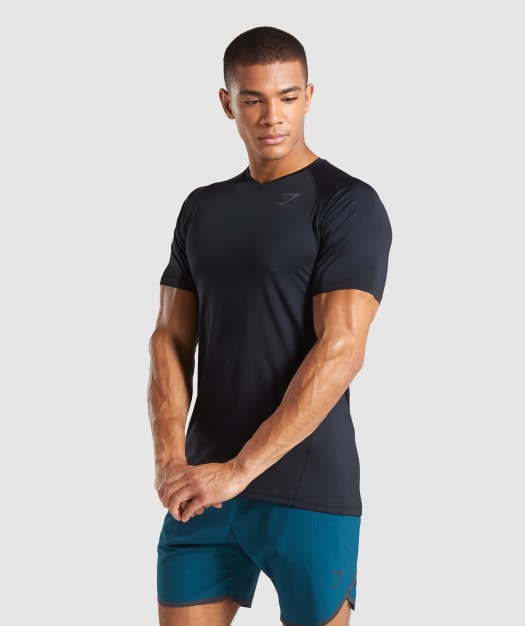 Gymshark Veer T-Shirt - Black/Black