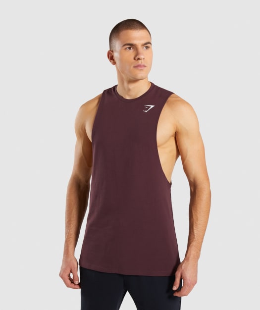 Gymshark Critical Drop Armhole Tank - Red