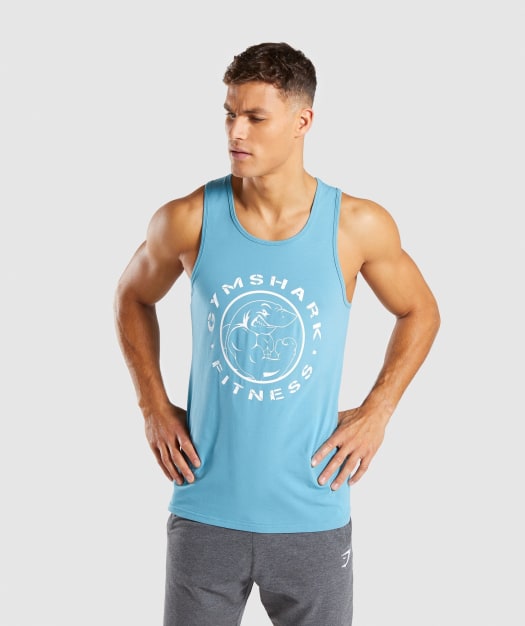 Gymshark Legacy Tank - Dusky Teal