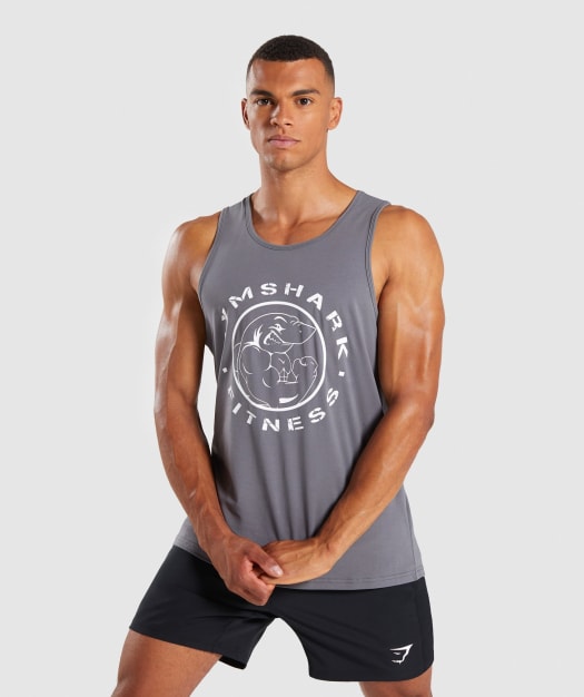 Gymshark Legacy Tank - Smokey Grey