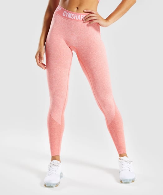 Gymshark Flex Leggings - Peach Coral